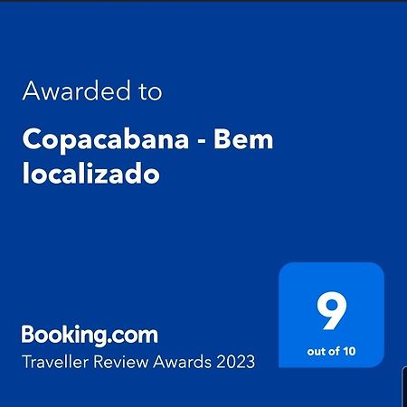 Copacabana - Bem Localizado Rio de Janeiro Exteriör bild